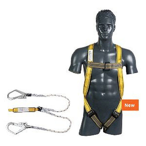 Yellow Full Body Harness Gender: Unisex