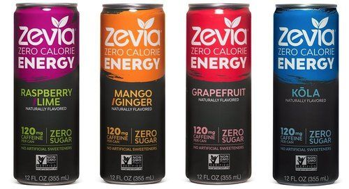 Zevia Zero Calorie Energy Drink (Variety Pack)