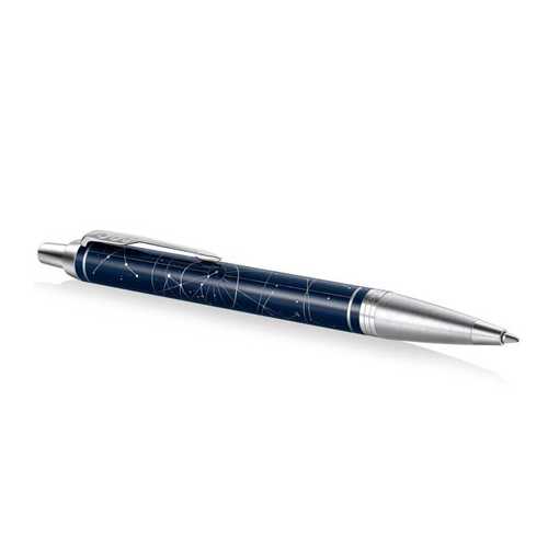 Silver Custom Blue Ball Pen