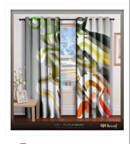 Multicolor Fade Resistance Digital Printed Curtain