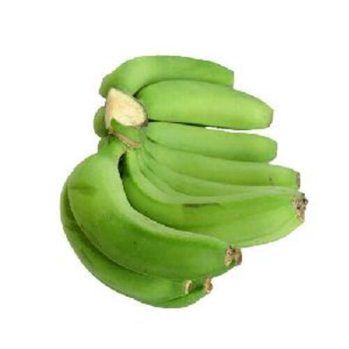 Green Healthy And Natural Fresh Raw Banana