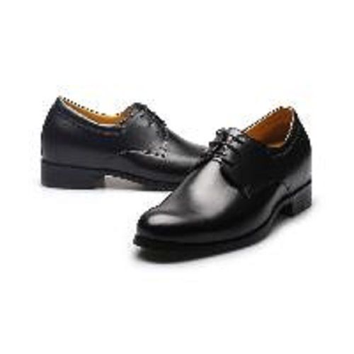 Black Mens Leather Formal Shoes