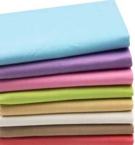 Anti-Wrinkle Plain Cotton Coated Fabric