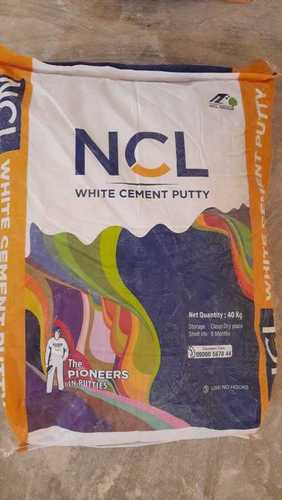 NCL Skim Coat White Cement Putty, 40 Kg