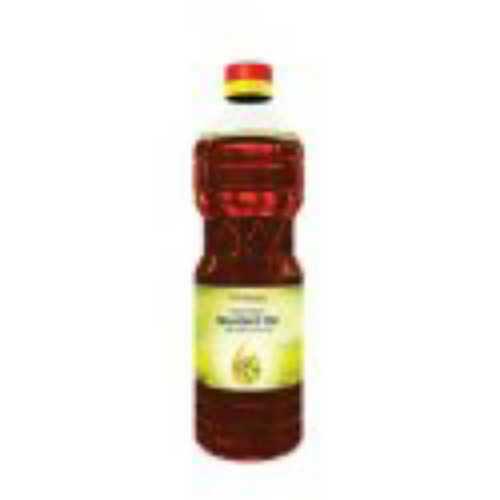 Dhara Mustard Oil - 1 Litre Kachchi Ghani Pouch, 100% Pure A-Grade Fractionated Oil with Vitamins A & D2 for Cooking