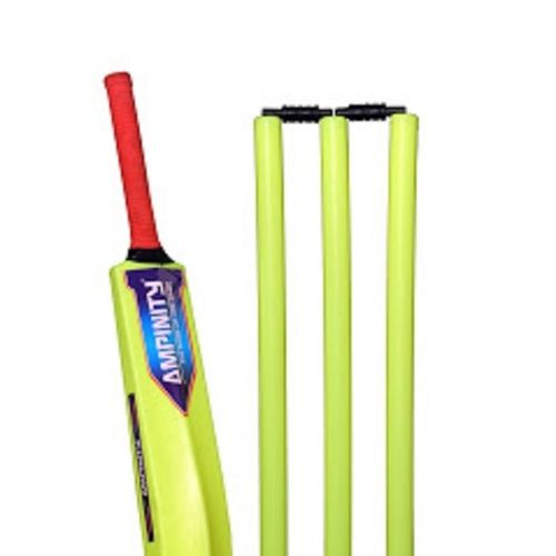 Multi Colors Finely Finished Plastic Cricket Set