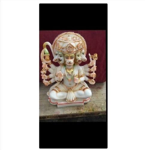 Panchmukhi Hanuman Marble Statue