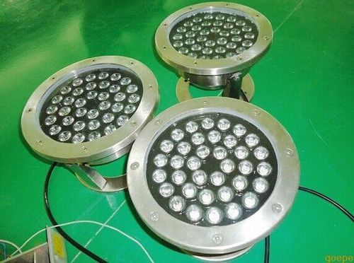 Grey Metal Led Underwater Lights