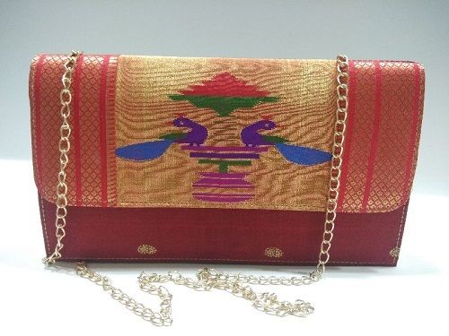 Paithani Box Sling Bag
