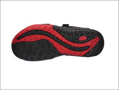 Black Comfortable Red Sports Sandals