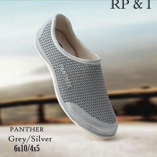 White Mens Casual Pvc Shoes