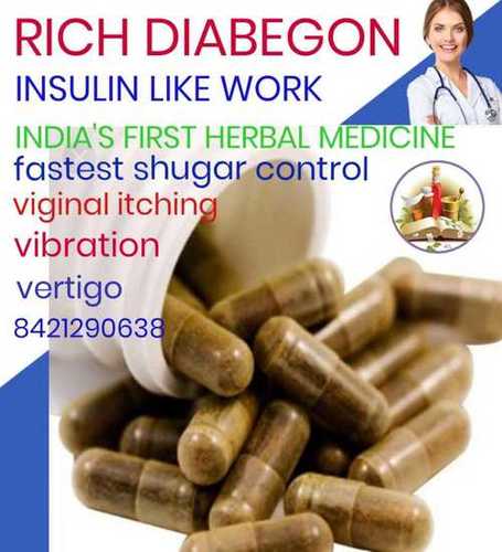 Rich Diabegon Capsule Age Group: For Adults