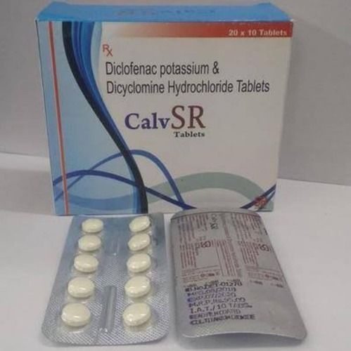 Calv Sr Tablets For Pain Killer Age Group: Adult