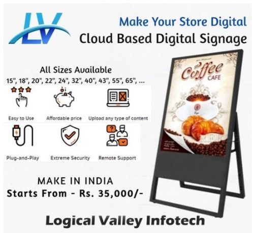 Customized Digital Signage Standee