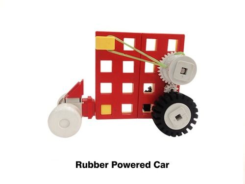 Light Weight Rubber Powered Car Age Group: Up To 12 Years