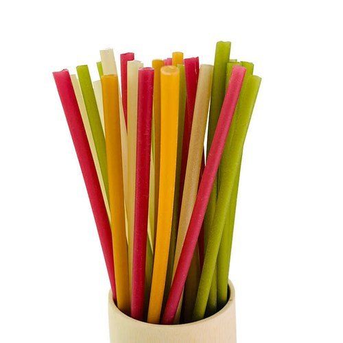 Multicolor Rich Aroma Edible Drinking Straws