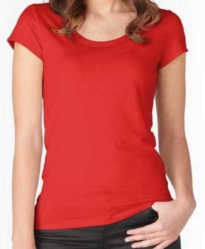 Washable Womens Half Sleeves T Shirt