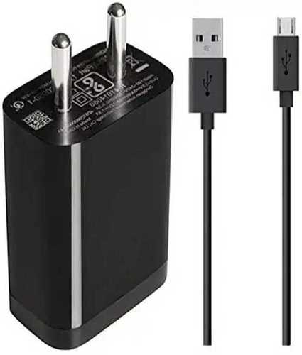 Black 3 Pin Phone Charger