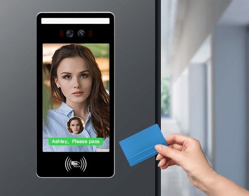 8-Inch Desktop Face Recognition + Ic Card Attendance And Access Control Systems