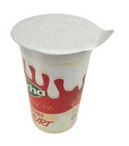 Silver Disposable Curd Cup Lids