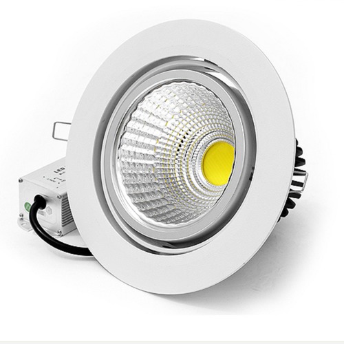 Electric Round 5 Watt LED COB Lights - IP66 Waterproof, 60 Degree Beam Angle | Unbeatable Longevity, Cool White Light Temperature 3000-6500K