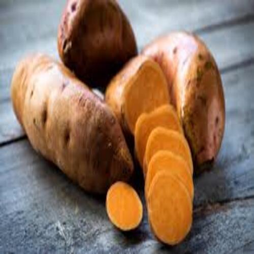 Healthy and Natural Fresh Sweet Potato