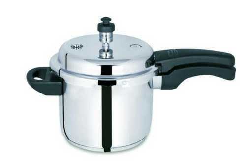 Polished Outer Lid Pressure Cooker