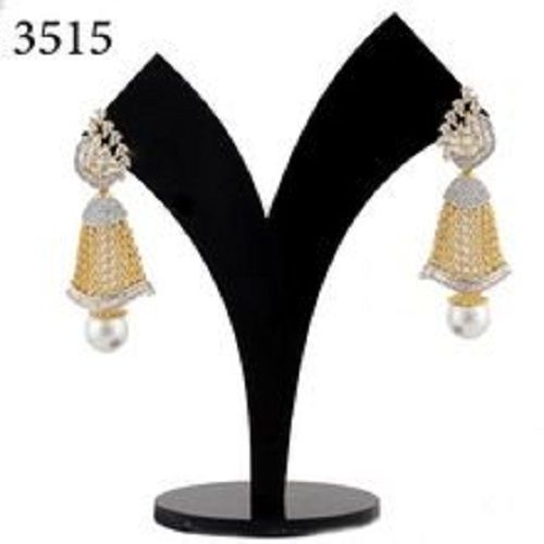 Diamond Light Weight Jhumkis