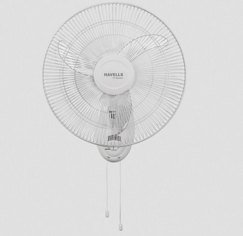 Electric 2000 RPM Oscillating Wall Mount Fan