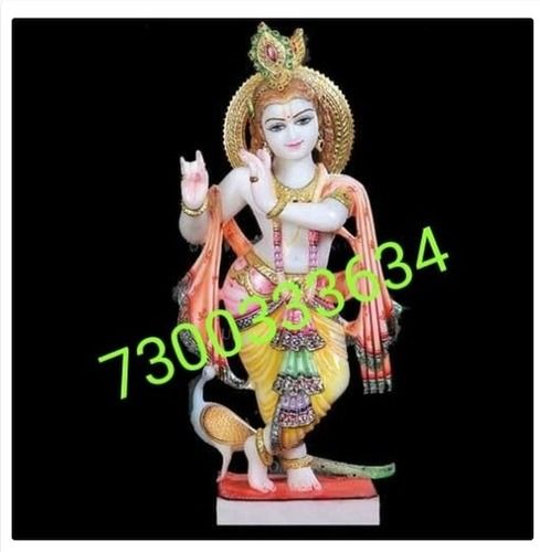 Durable Marble Krishna Statue 30Kg