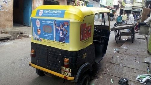 Auto Rickshaw Branding Service