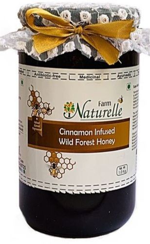 Cinnamon Infused 100% Raw Natural Wild Forest Honey (1 Kg)