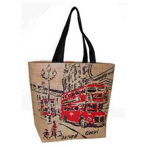 Jute Laminated Travel Bag