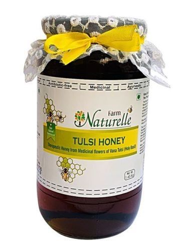 Natural Unprocessed Tulsi Forest Flower Honey (1.45 Kg) Grade: Premium