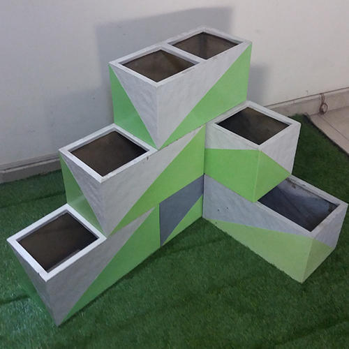 FRP Corner Stackable Planter