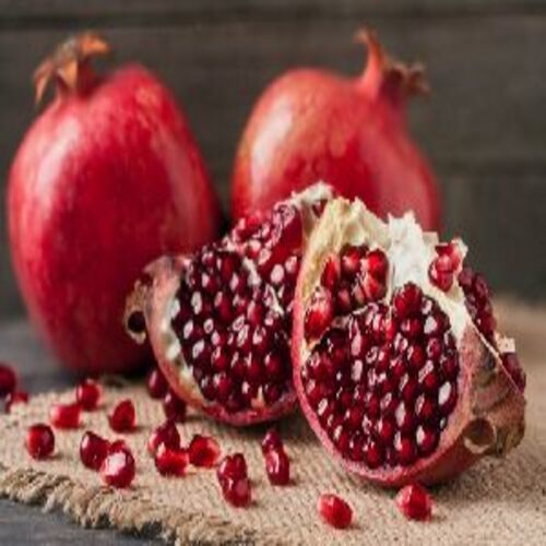 Red Healthy And Natural Fresh Pomegranates