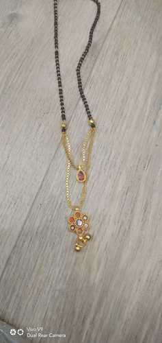 Golden Ladies Imitation Necklaces