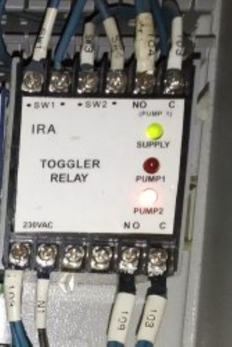 Microcontroller Based Electronically Interlocked Toggle Relay Contact Load: High Power