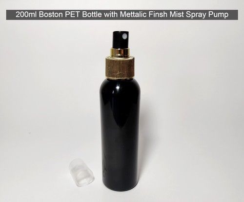 Plastic Pet Bottle With Mist Spray Pump