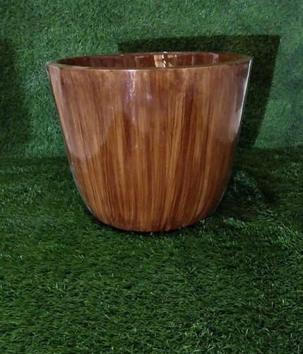 Various Colors Teak Wood Finished Frp Planters