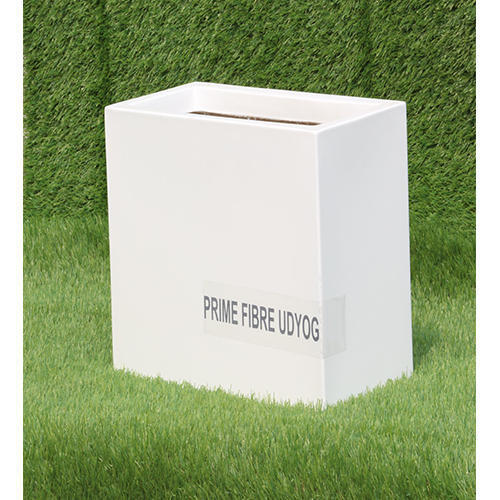 White Garden FRP Planter