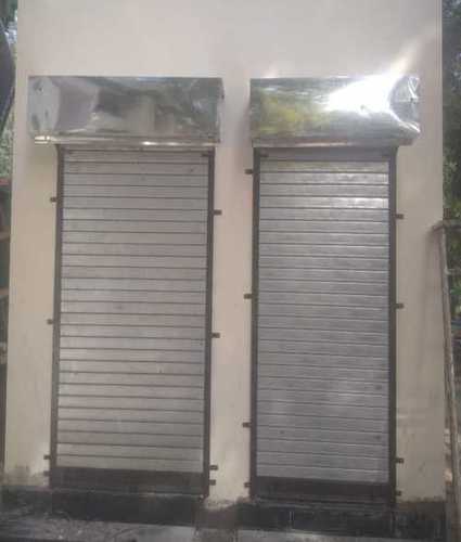 Company Base (Silver) Industrial Automatic Rolling Shutter