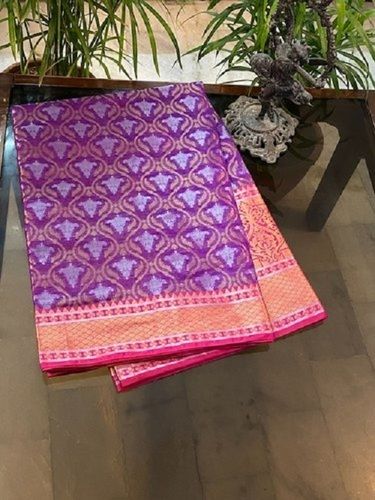 Pure Kanjivaram Kora Silk Saree