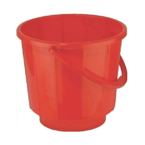 Red Pure Plastic Bucket