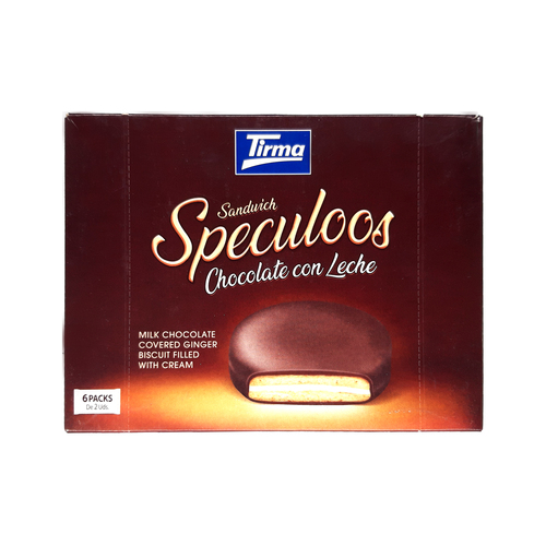 Tirma Sandwich Speculoos Biscuits Chocolate 240 Gm - Color: White