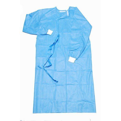 Blue Skin Friendly Disposable Surgeon Gown