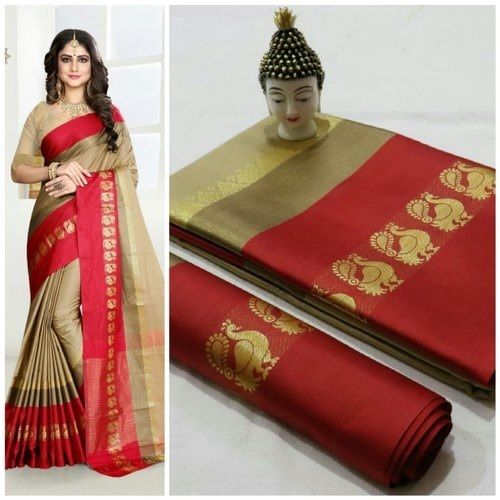 Designer Cotton Silk Saree