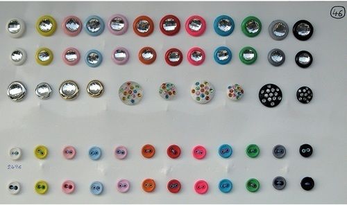 Various Colors Down Hole Plastic Button