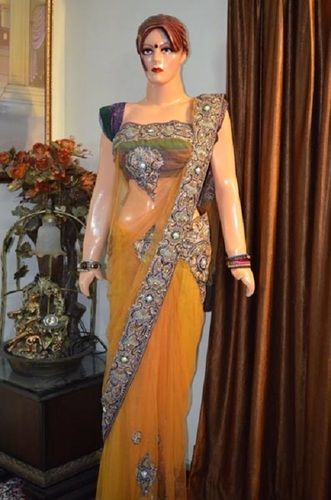 Various Colors  Are Available Fade Resistance Wedding Sarees