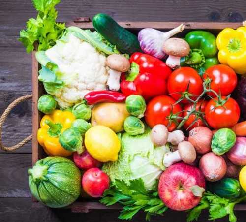 Fresh Vegetables and Fruits